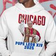 教皇レオンxiv 2025 – シカゴ初のアメリカ教皇デザイン パーカー 面白い贈り物