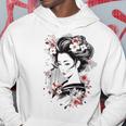 日本の芸者アートグラフィックtシャツ メンズ レディース キッズ パーカー 面白い贈り物