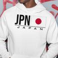 日本国旗 日本の国コード Jpnports Games アスリート パーカー 面白い贈り物