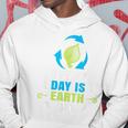 毎日のハッピーアースデイtシャツはアースデイのリサイクルです パーカー 面白い贈り物