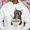 猫 ラーメン 麺 和 ラーメン かわいい 猫 パーカー 面白い贈り物
