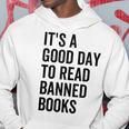 禁止された本を読むのに良い日だ面白いヴィンテージ パーカー 面白い贈り物