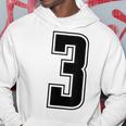 背番号 3 チーム短大スポーツ背番号付きユニフォーム パーカー 面白い贈り物
