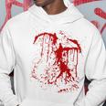 血まみれの傷 ハロウィンコスチューム 血はね けが ゾンビ パーカー 面白い贈り物