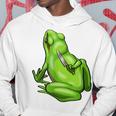 面白い邪悪なカエル サカラスティック 怒っているカエル かわいい 不機嫌な狂気 パーカー 面白い贈り物