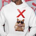 面白くて笑いたい人のためのxハムスター。 長袖tシャツ パーカー 面白い贈り物