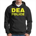 Dea Police Drug Enforcement Administration フロントとバック パーカー