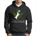 Dog And Weed ファニーマリファナtシャツ パーカー