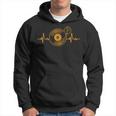Gran Disco Deinilo Heartbeat Diseño Tocadiscos Dj Sudadera
