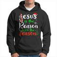 Jesus Is The Reason For Theeason クリスマス 神の信仰 パーカー