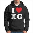 I Love Xg Initials I Heart XG First Last Name X G パーカー