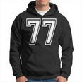 Number 77 Birthday 77Thports Player チーム番号入りジャージ パーカー