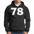 Number 78 、Eventy-8 ジャージ スポーツ 誕生日 パーカー