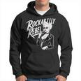 Rockabilly Rebel Blonde Pinup With Attitude Graphic パーカー