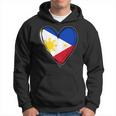 フィリピン独立記念日 I Love Philippines 国旗 ハート パーカー