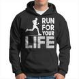 マラソンランナー Run For Your Life ランニング パーカー