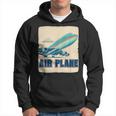 航空機愛好家のためのクールな旅客機飛行機コスチューム。 パーカー