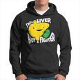 面白い臓器ボディパーツ肝臓の恋人ない戦闘機 パーカー
