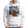 Cockerpanieltarry Night Christmasan Gogh Doganta Hat 長袖tシャツ パーカー
