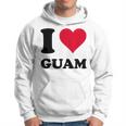 I Love Guam パーカー