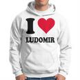I Love Ludomir パーカー