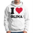 I Love Olina パーカー