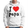 I Love You PapaCool Happy Father's Day Best Daddy パーカー