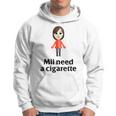 Mii Need A Cigarette Humour メンズ レディース パーカー