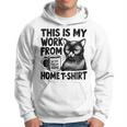 This Is My Work From Homearcastic Cat Remote Worker パーカー