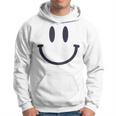 スマイリーフェイス キュート ポジティブ モチベーションアップ ハッピーススマイルフェイス パーカー
