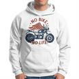 バイク 面白tシャツ No Bike No Life メンズ オートバイ モーターサイクル おもしろ ツーリング 服 パーカー