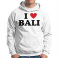 バケーションアイランドハート-ファニーアイラブバリ パーカー