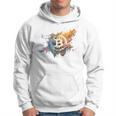 モダンビットコインアート Hodl Btc Btcアート カラフルなビットコイン パーカー
