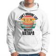レトロでかわいいヴァタパ ワタパなしでは人生は想像できない。 パーカー