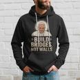 Build Bridges Not Walls 教皇フランシスコ ヴィンテージtシャツ パーカー 彼への贈り物
