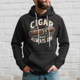 Cigar Mood Always On Cigar ファニーグラフィックtシャツ パーカー 彼への贈り物