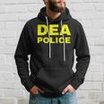 Dea Police Drug Enforcement Administration フロントとバック パーカー 彼への贈り物