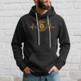 Gran Disco Deinilo Heartbeat Diseño Tocadiscos Dj Sudadera Regalos para él