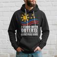 Itand With Duterte フィリピン フィリピン 強い 帰省 パーカー 彼への贈り物