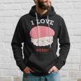 I Loveushi I Loveushi Japan Food 巻にぎり魚 パーカー 彼への贈り物