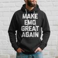 Make Emo Great Again インディーズミュージックエモ パーカー 彼への贈り物