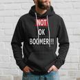 Not Ok Boomer パーカー 彼への贈り物