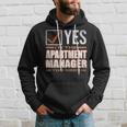 Retro Profession I'm The Apartment Manager パーカー 彼への贈り物