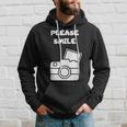 お願い スマイル アート オブ 写真 カメラマン カメラマン パーカー 彼への贈り物