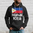 フィリピン国旗 Mahal Kita I Love You タガログ語 ピノイ フィリピン語 パーカー 彼への贈り物