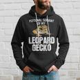 ペットヒョウモントカゲモドキギフト-私は私のヒョウモントカゲモドキが大好きです パーカー 彼への贈り物