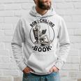 Bone-Chilling 本 スケルトン 読書 ブックワームブックラバーズ 長袖tシャツ パーカー 彼への贈り物