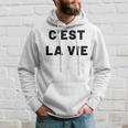 C'est Laie フランス語格言グラフィックデザイン パーカー 彼への贈り物