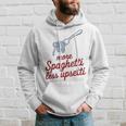 Máspaghetti Menos Upsetti Divertidos Amantes De La Pasta Sudadera Regalos para él