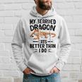 My Bearded Dragon Eats Better Than I Do トカゲ爬虫類 パーカー 彼への贈り物